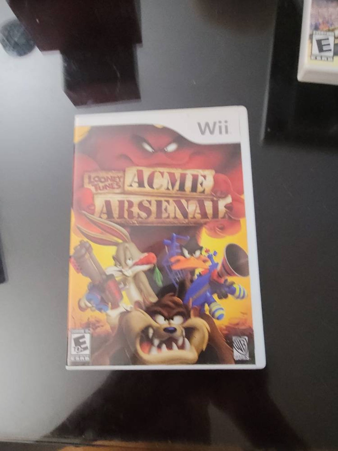 Wii Looney Tunes Acme Arsenal Etsy
