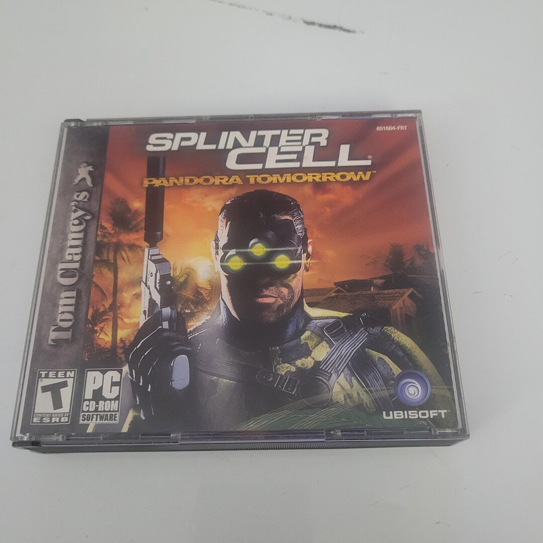 Splinter For Pc Pc Splinter Cell Stealth Action Redifined - Etsy