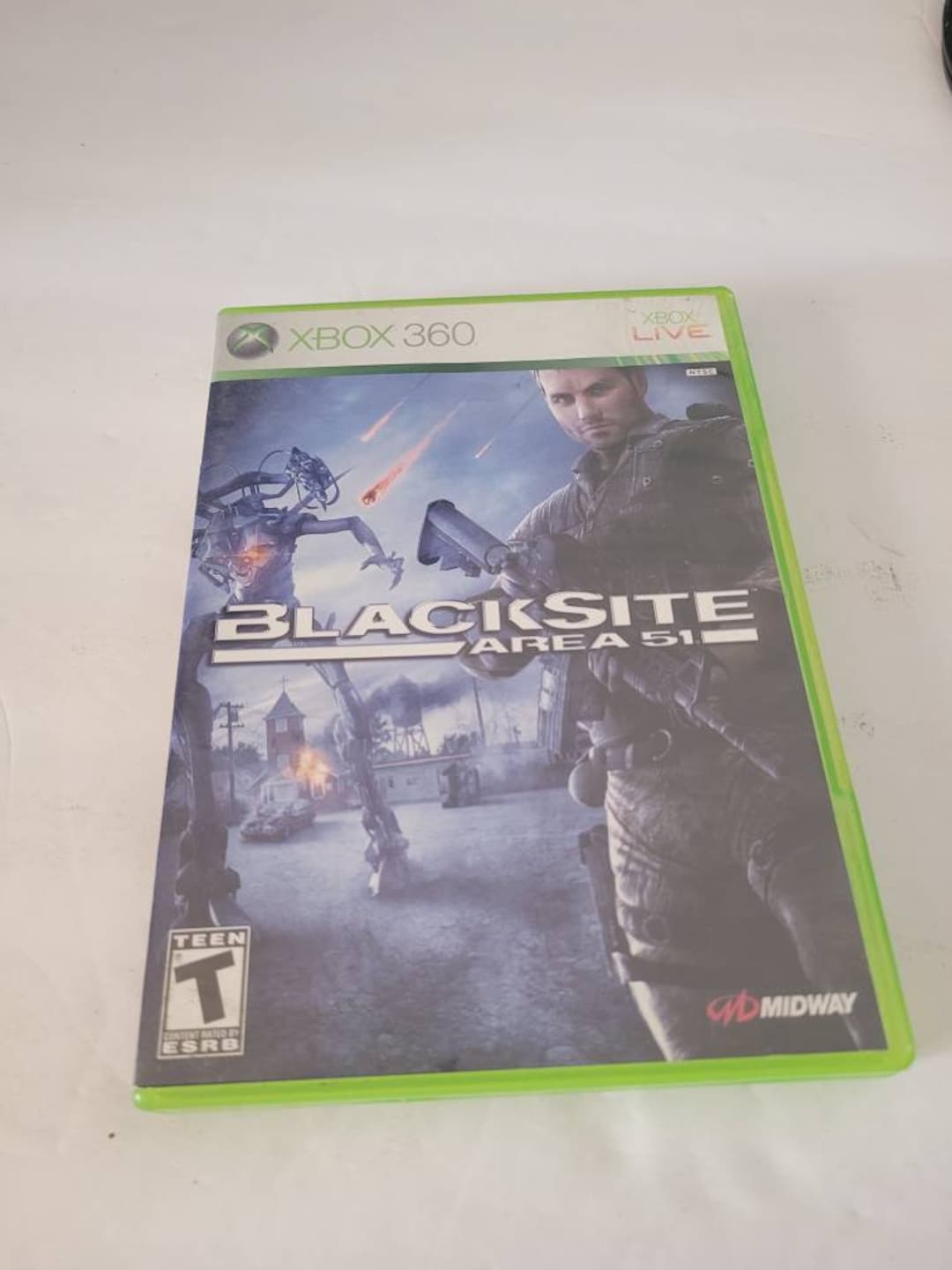 xbox 360 blacksite area 51 - video gaming - by owner - electronics media  sale - craigslist