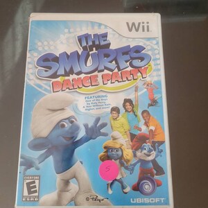 Wii The smurfs dance party