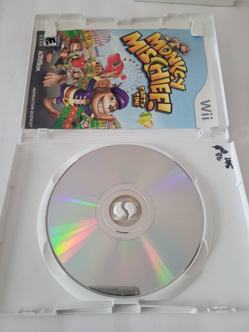 Wii Monkey Mischief Party Time - Etsy