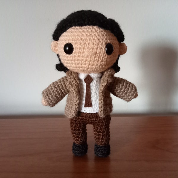 Marvel's Loki series TVA Loki amigurumi doll