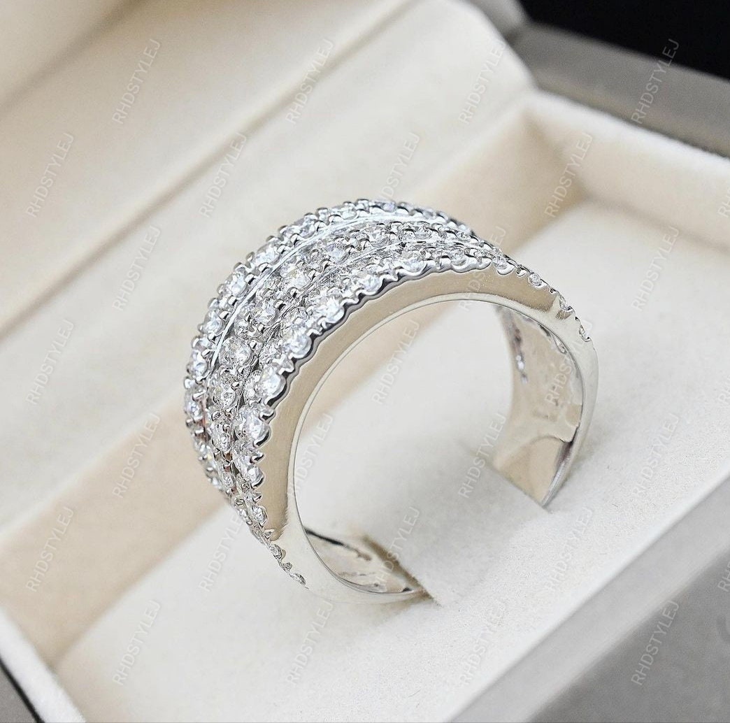 アクセサリー Vintage Silver Wide Thick Ring 925 925 Sterling Silver Vintage Twisted Rope Wide Band Ring Size