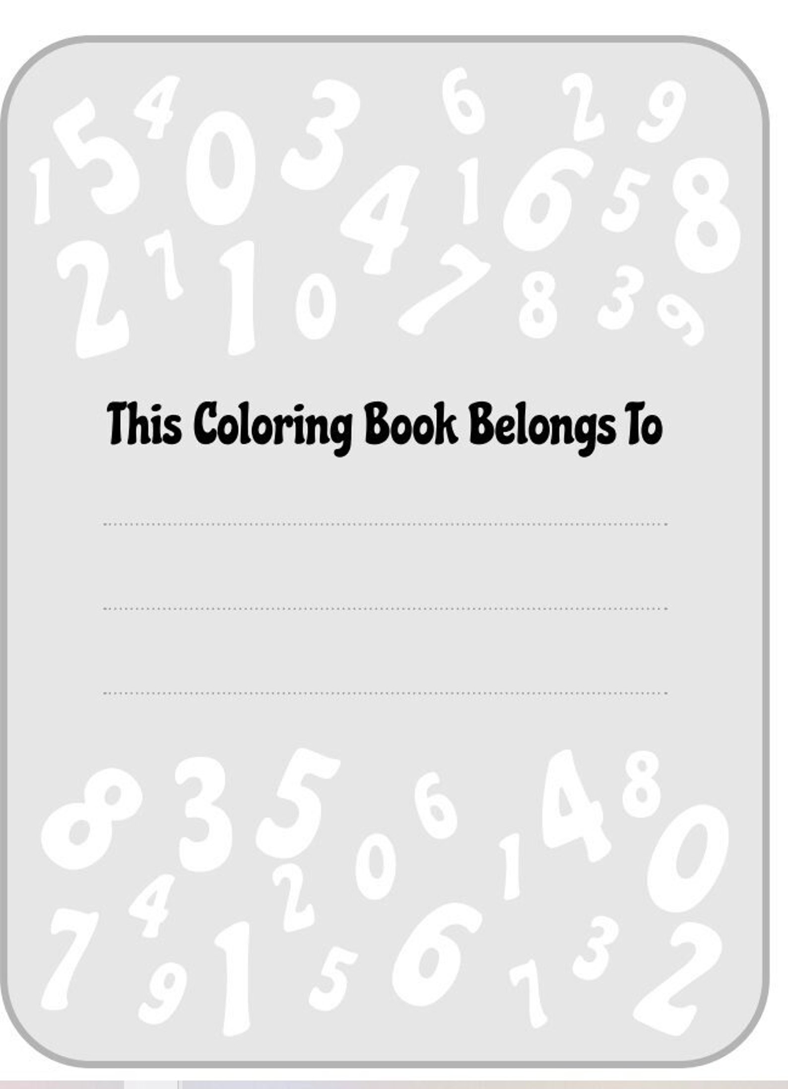 NUMBERS 1-100 COLORING BOOK Worksheets for Children - Etsy