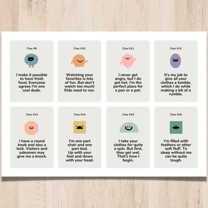 Indoor Scavenger Hunt Printable Edit, Indoor Birthday Treasure Hunt ...