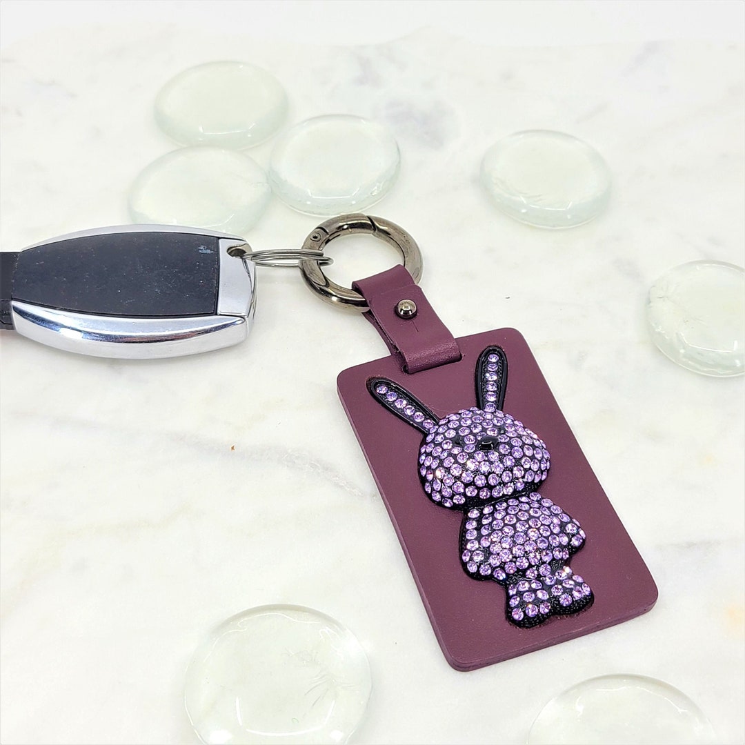 Swarovski bunny keychain clearance
