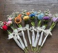 Mother's day Crochet Flower Bouquet Gift Party Wedding Favors for Loved Ones