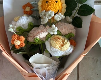 Handcrafted Crochet Bouquet