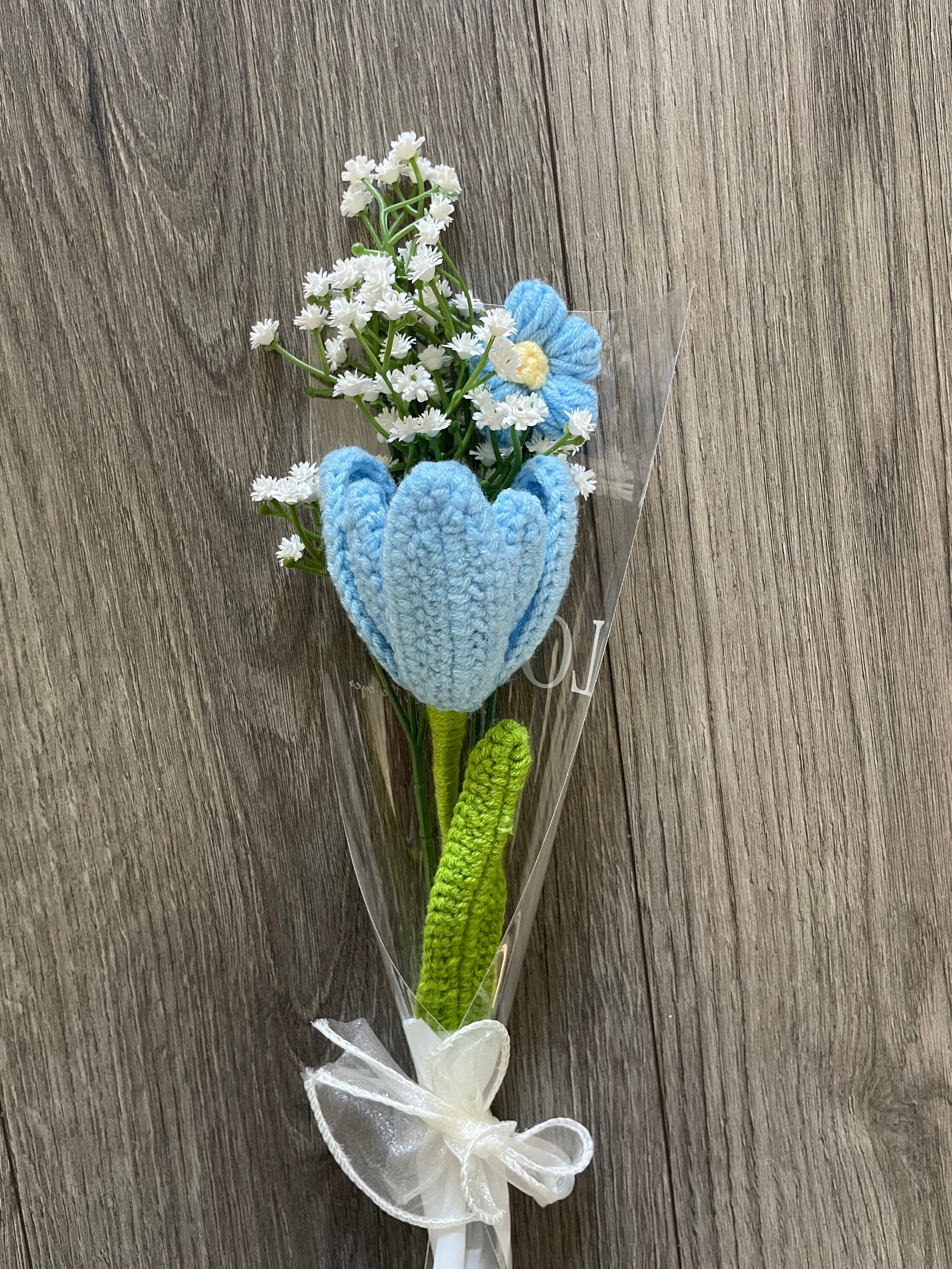 Crochet Flower Bouquet Gift Party Wedding Favors for Loved Ones Etsy