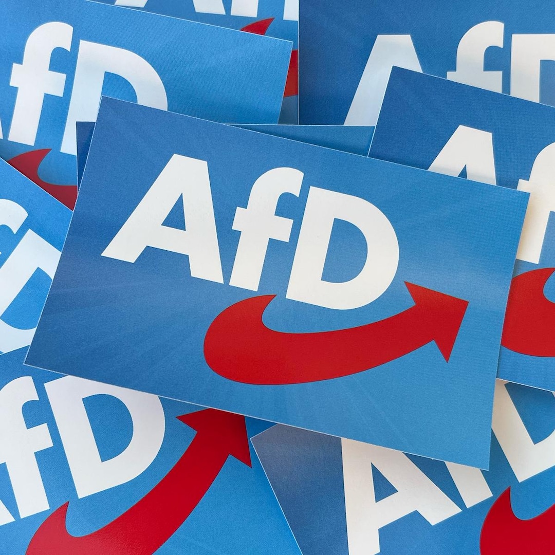 Afd Pin AFD Logo - Sticker 8.5 Cm Sticker Homeland Love Patriotism FCK GRN ...