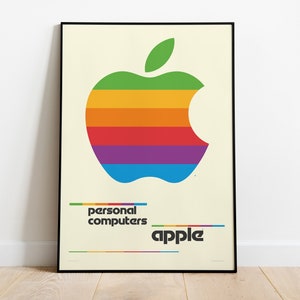 Apple「Think different.」ポスター デジタルダウンロード 1997 ロゴ