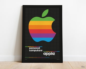 Apple Think different ポスター Apple「Think different.」ポスター デジタルダウンロード 1997 ロゴ