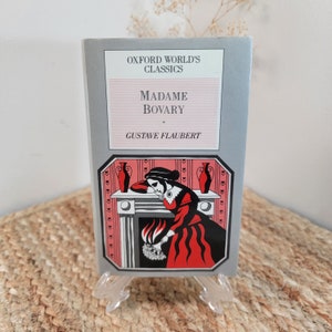 Vintage From The 1980’s Madame Bobary (Oxford Pocket Classics) by Flaubert, Vintage Hard Cover Book, Vintage Home Décor, Vintage Collectable