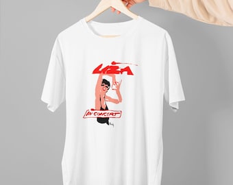 Camiseta de Liza Minnelli de los 80 en concierto, la más vendida. Estilo pop disco, algodón grueso, unisex, tallas USA.