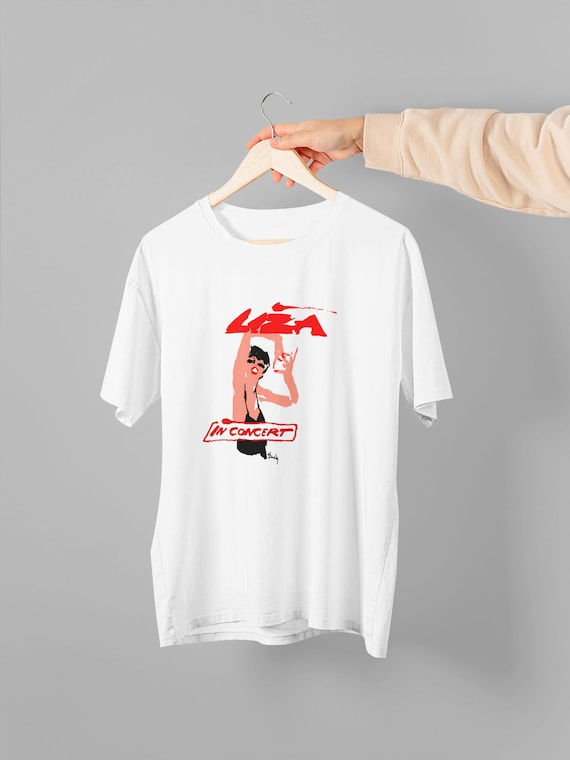 Best Selling Liza Minnelli 1980s in Concert Tee Pop Disco Heavy
