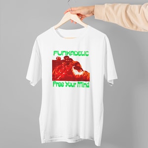 FUNKADELIC FUNK 90s 3rd アルバム Tシャツ medium Vintage Funkadelic Maggot Brain T Shirt 16x24.5 Music Promo