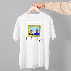Meistverkaufte Menschen unter der Treppe Hiphop Schwere Baumwolle Herren Unisex Tshirt Größe USA