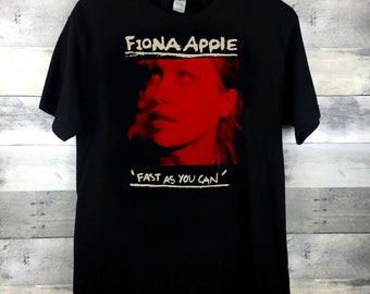 Best Selling rare Fiona Apple Fast as you can&#39;t Heavy Cotton Men&#39;s Unisex Tshirt Size Usa