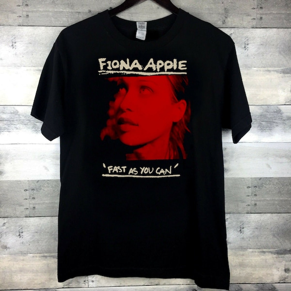 Best Selling rare Fiona Apple Fast as you can't Heavy Cotton Men's Unisex Tshirt Size Usa