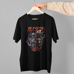 T-shirt Homme/Unisexe Du Groupe Alesana - Taille S à 5XL - Personnalisable - Neuf Avec Étiquettes - Cadeau Fan