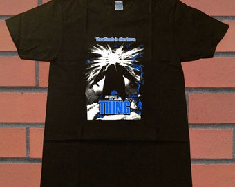 Best Selling Vintage The Thing John Carpenter Heavy Cotton Men&#39;s Unisex Tshirt Size Usa