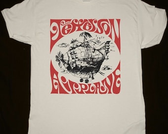 t-shirt S L XXL XL Jefferson Airplane White Rabbit M t-shirt S L XXL XL Jefferson Airplane White Rabbit M
