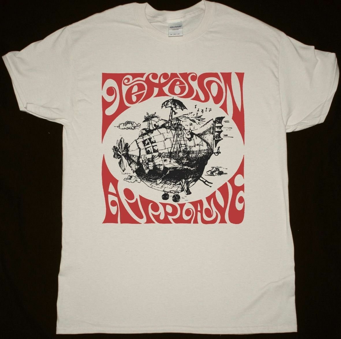 Best Selling Jefferson Airplane Shirt Natural Tshirt Psychedelic