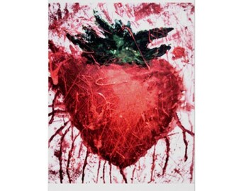 Erdbeerfelder Poster