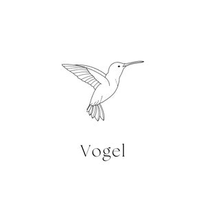 Ava&Imber Edelstahl-Gold-Vogel-Halskette Ava zierliche, elegante, minimalistische Halskette für Frauen kurze Halskette, Vögel-Geschenk Bild 4