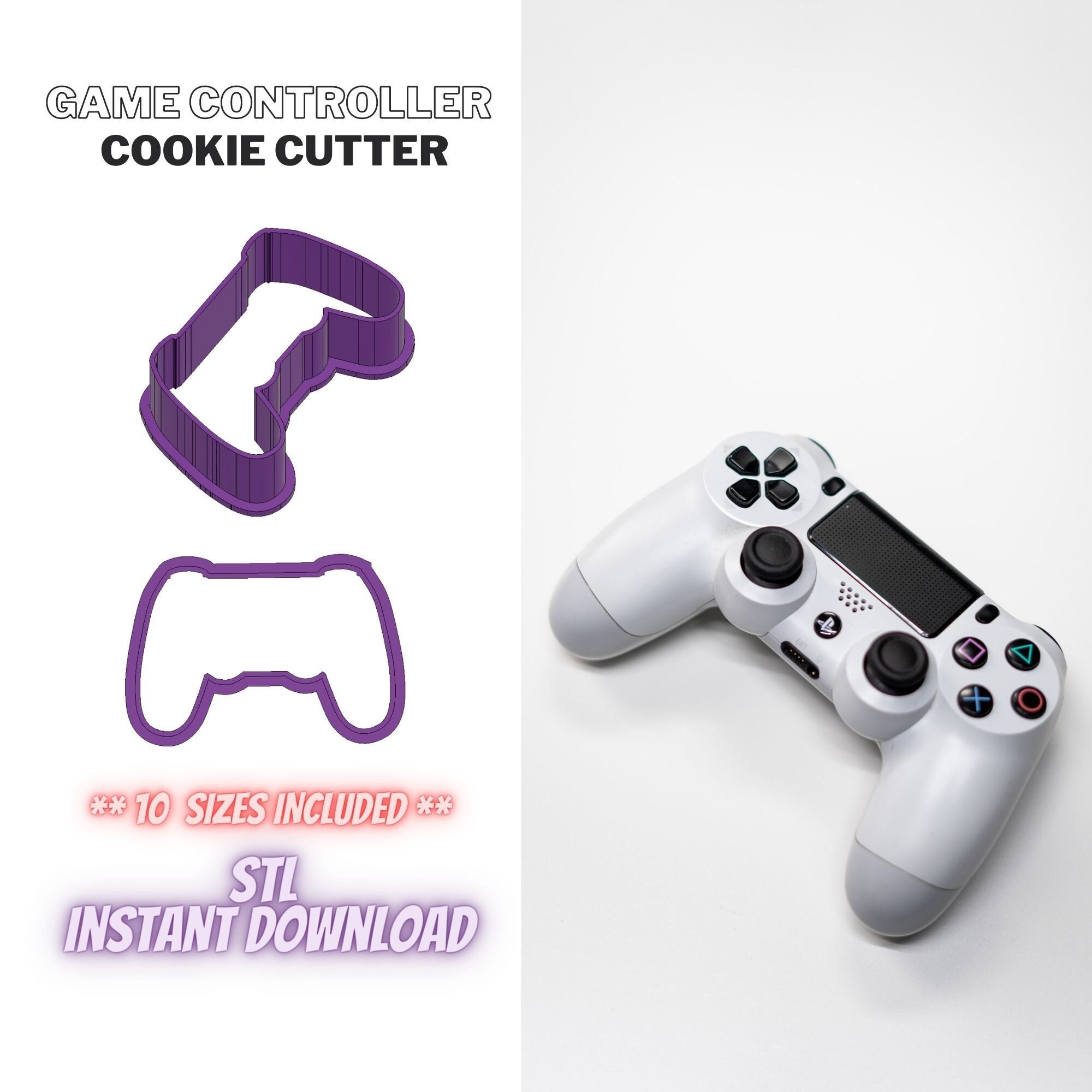 Molde de silicone 1 pc controlador gamepad jogo menino presente molde  açúcar ofício fondant bolo decoração molde animal ferramenta de cozimento -  AliExpress