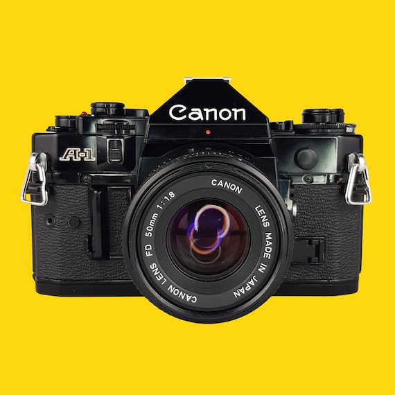 Canon A1 vintage SLR 35mm Film Camera avec f/1.8 50mm Prime Lens -   Canada