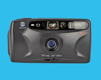 Minolta Riva AF35C 35mm Film Kamera Point and Shooting