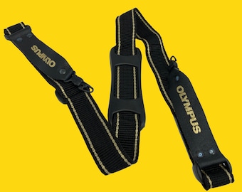 Olympus Black & Gold Camera Strap