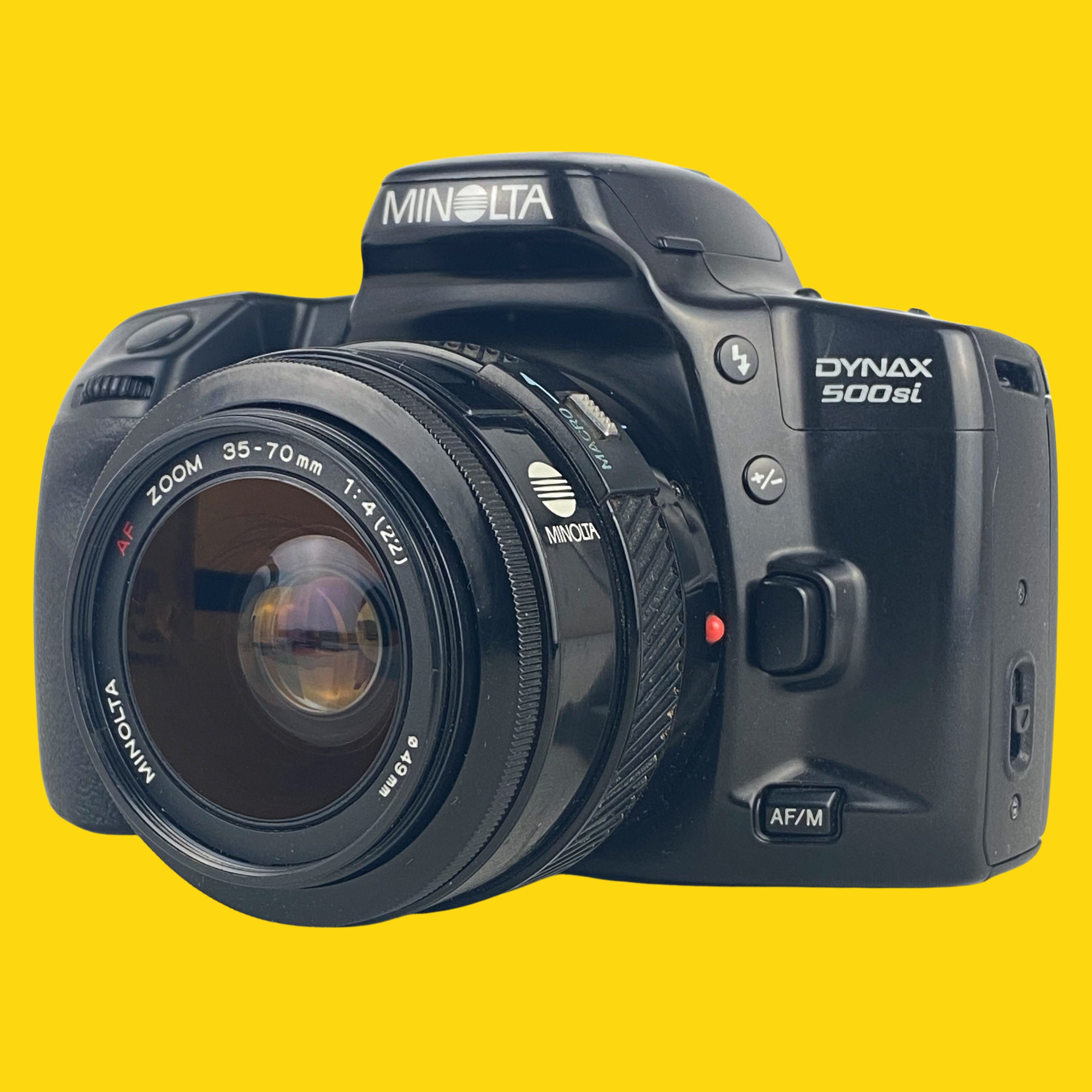 ミノルタ ダイナックス 500si オートズームレンズ付き 35 mm