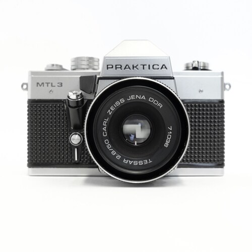 Praktica Super TL Vintage 35mm SLR Film Camera With Prime Lens Etsy UK