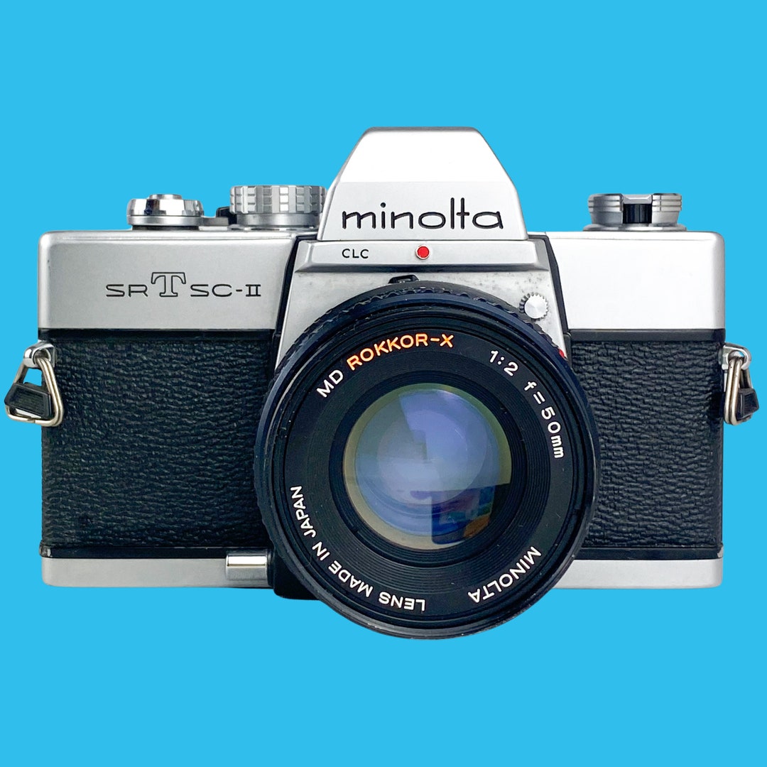 Minolta SRT SC-II Slr 35mm Film Camera With 50mm Lens photo