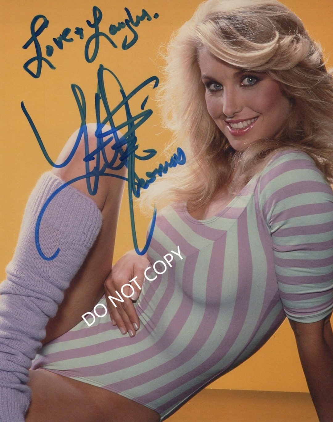 Heather Thomas 8 X10 20x25 Cm Autographed Hand Signed Etsy