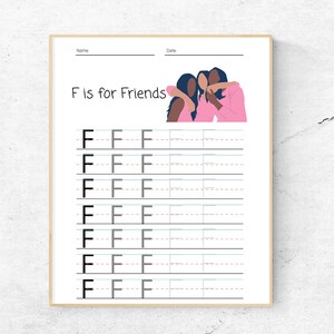 ABC Printable Lettering Sheets | Alphabet Practice Workbook Inspired by ...