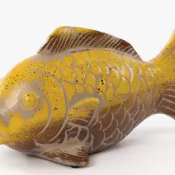 Decorative Ceramic Fish. Garden Decor. Home and Living. Outdoor. Gifts