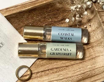 Perfume Roll On Oil | 10ml Roller | Lavender | Moss | Wild Flowers | Roll on oils for women