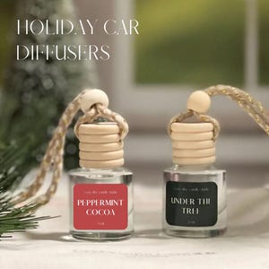 Christmas Scented Car Diffuser | Holiday Stocking Stuffer