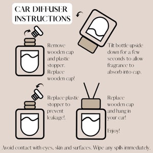 Beautiful Car Diffuser Air Freshener Cute Car accessories for women Mothers Day Car freshies Hanging Diffuser Luxury image 2