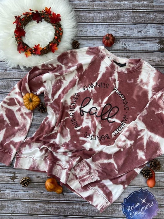 Bleached Fall Sweatshirt Bleached 