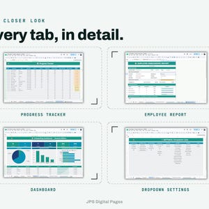 New Employee Onboarding Tracker | HR Manager Checklist (Google Sheets, Excel) image 8