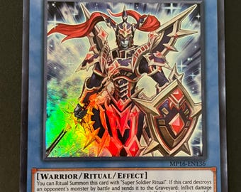 yugioh black luster soldier super soldier deck Yu-Gi-Oh! - - (DOCS-EN042) - Dimension of Chaos - 1st Edition A single individual card from the Yu Yugioh Black Luster Soldier Deck