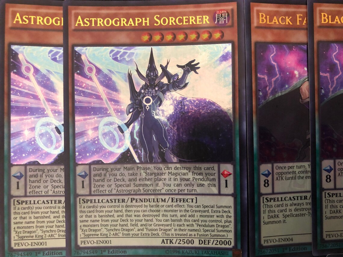 Yugioh Pendulum Magician Deck Etsy