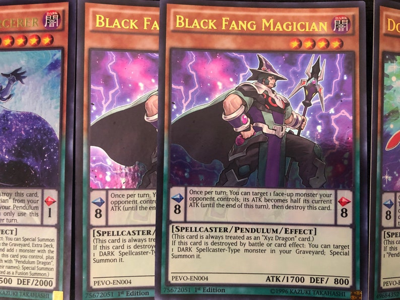 Yugioh Pendulum Magician Deck Etsy