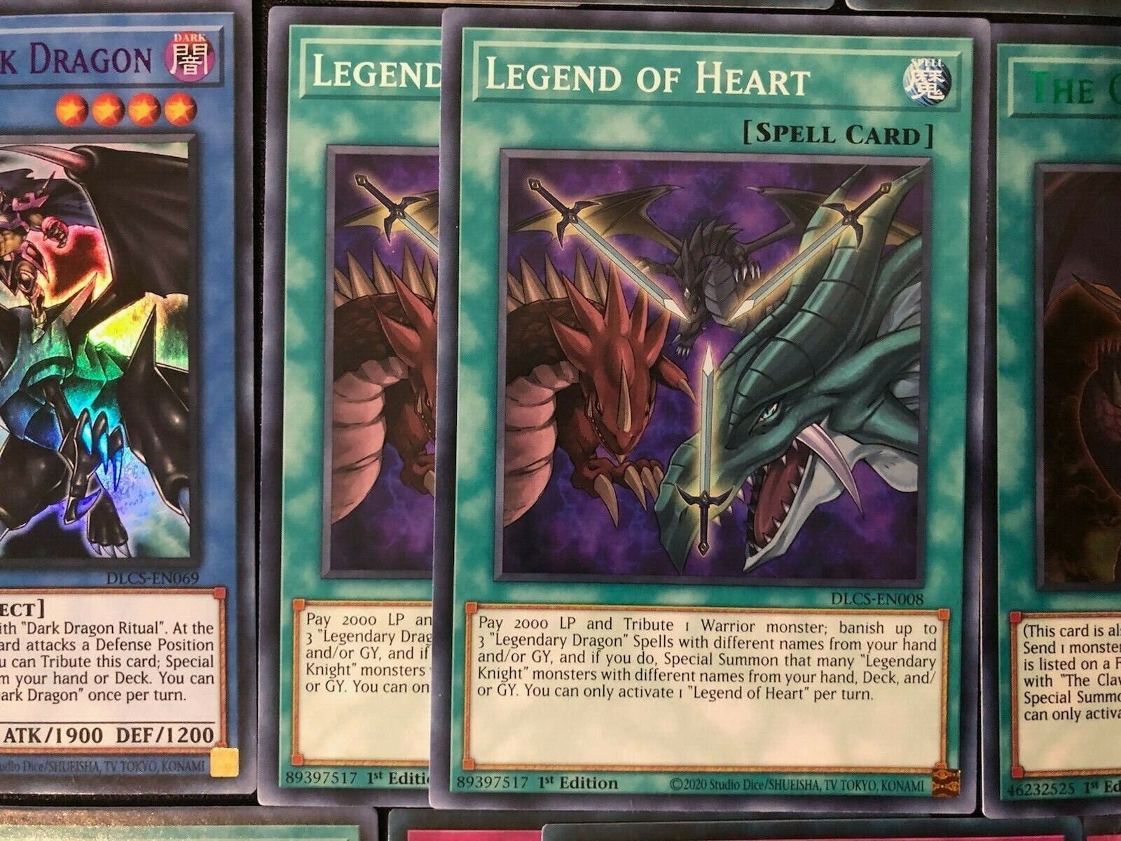 Yugioh Legendary Dragon Deck Etsy