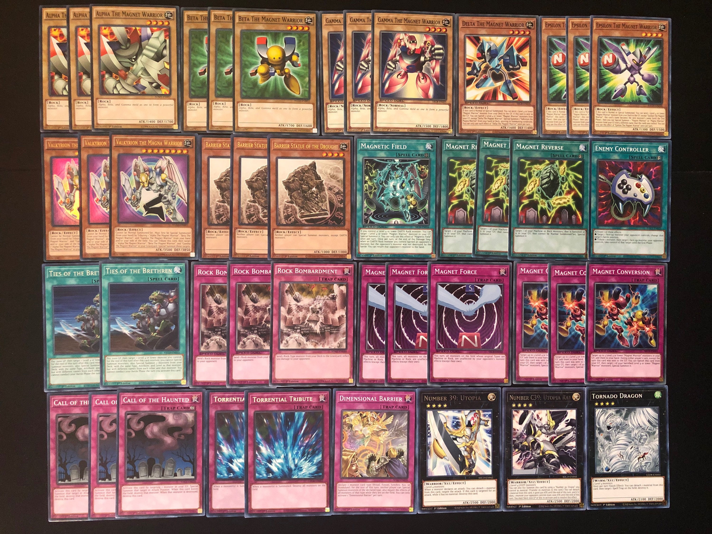 YuGiOh! Epsilon The Magnet Warrior X3 – Battle Of Chaos 1st Edition (BACH-EN020) Near Mint