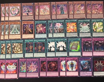 Yugioh Custom Dark Magician Girl Deck! Chocolate- Kiwi- Berry- Apple- Lemon  - Etsy